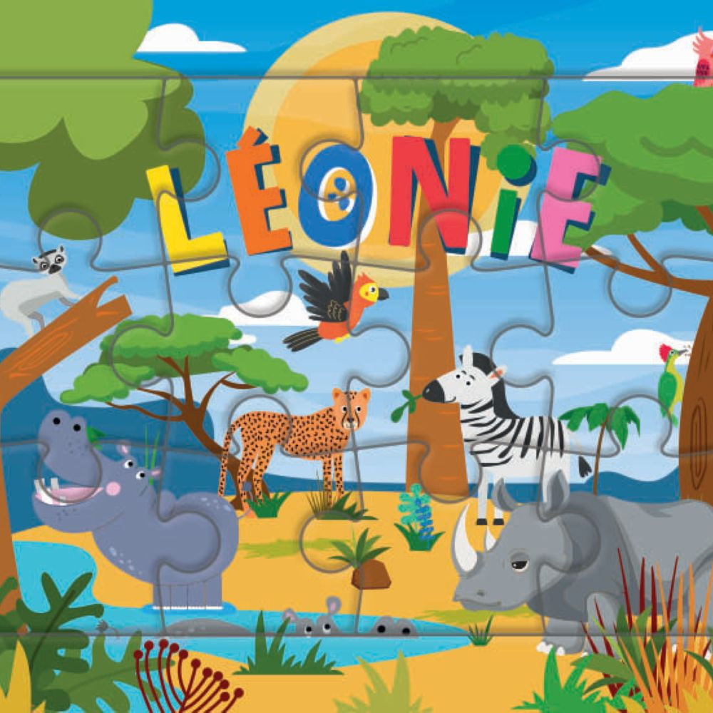 Puzzle 1er âge "Le Puzzle de ton Prénom" Léonie