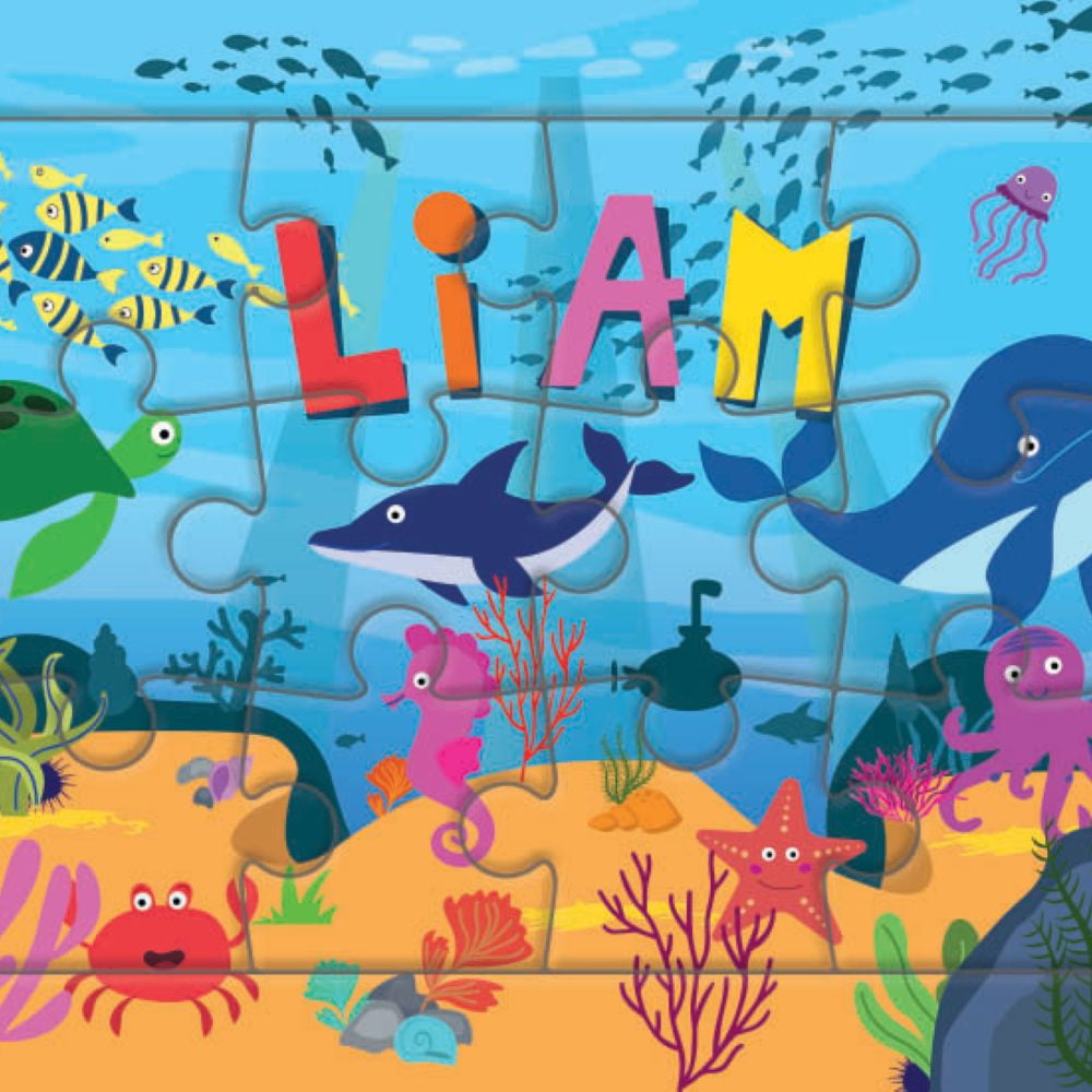 Puzzle 1er âge "Le Puzzle de ton Prénom" Liam