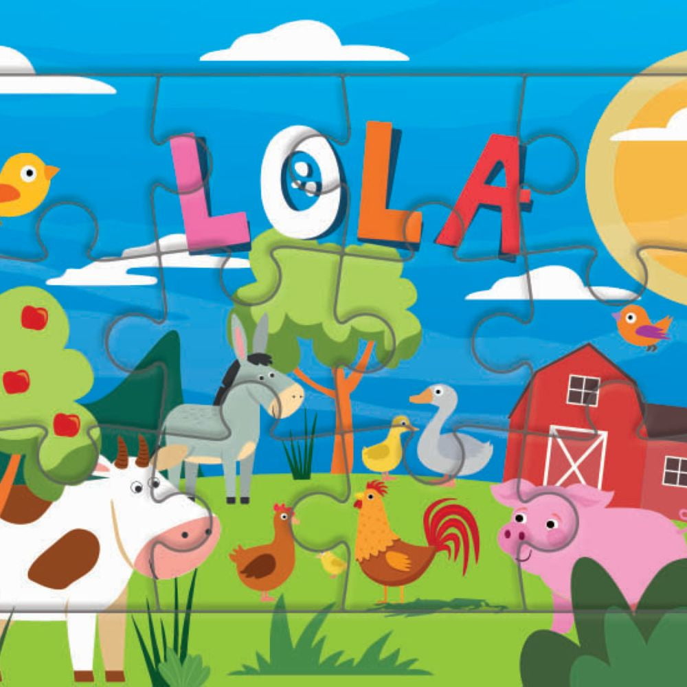 Puzzle 1er âge "Le Puzzle de ton Prénom" Lola