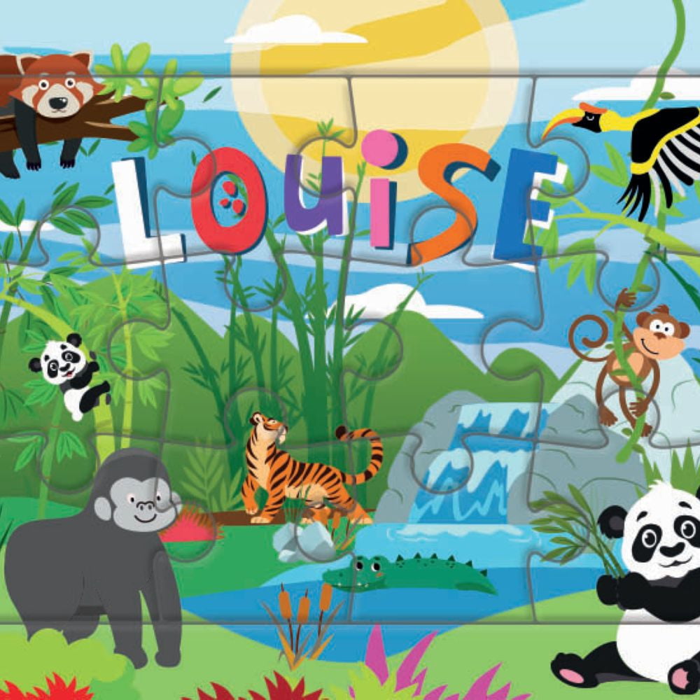 Puzzle 1er âge "Le Puzzle de ton Prénom" Louise