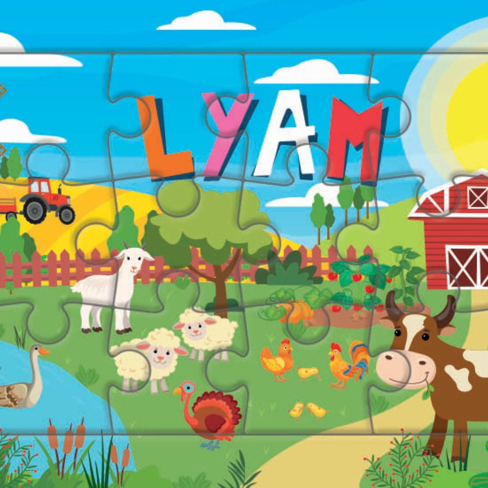 Puzzle 1er âge "Le Puzzle de ton Prénom" Lyam
