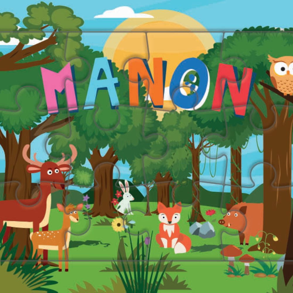 Puzzle 1er âge "Le Puzzle de ton Prénom" Manon