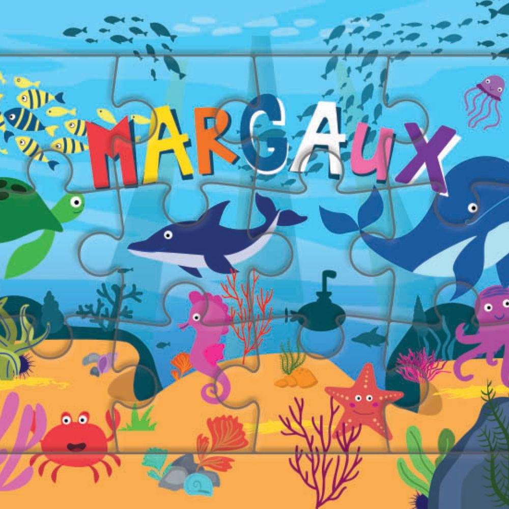 Puzzle 1er âge "Le Puzzle de ton Prénom" Margaux