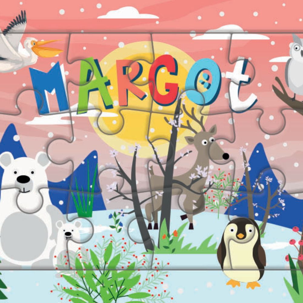Puzzle 1er âge "Le Puzzle de ton Prénom" Margot