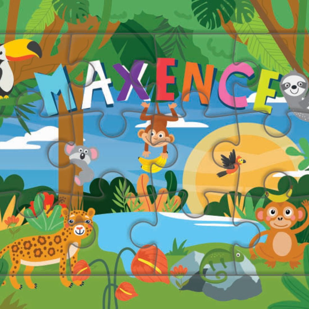 Puzzle 1er âge "Le Puzzle de ton Prénom" Maxence