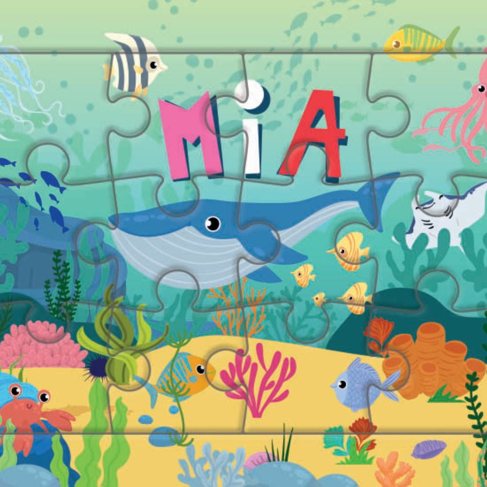 Puzzle 1er âge "Le Puzzle de ton Prénom" Mia