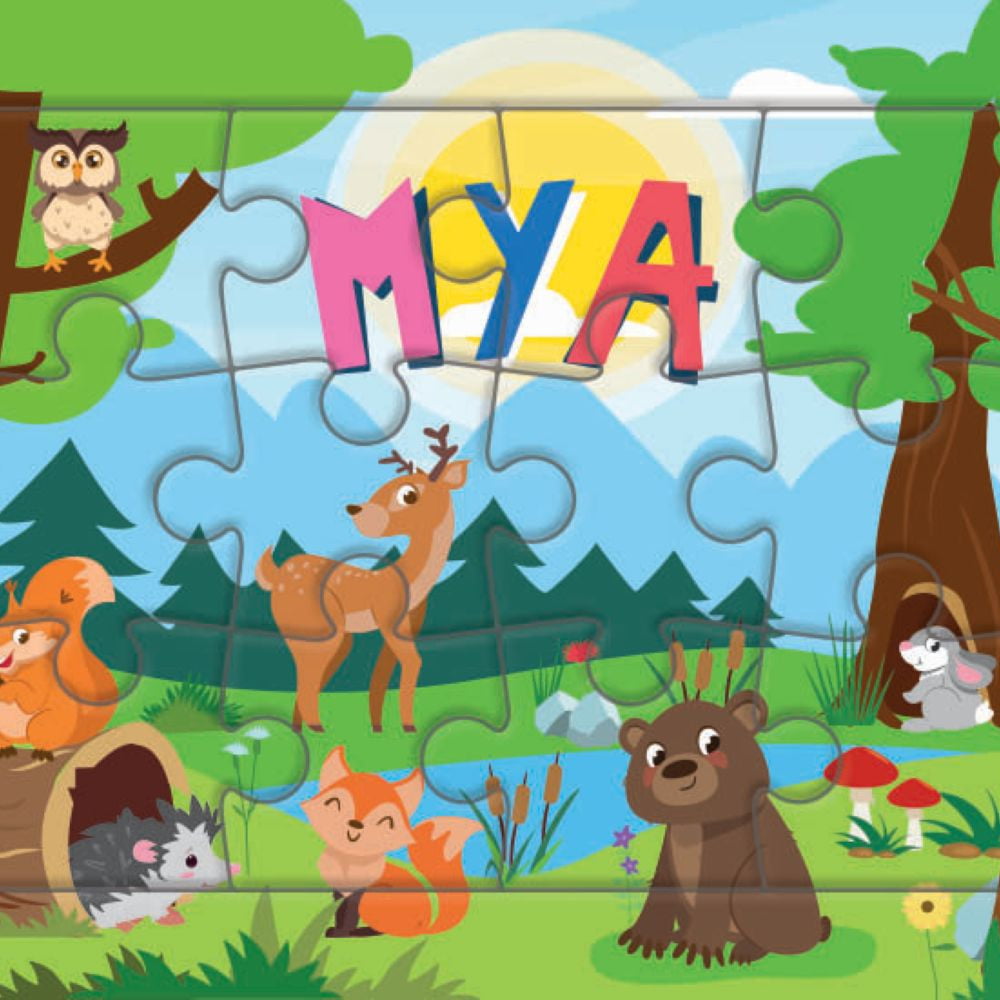 Puzzle 1er âge "Le Puzzle de ton Prénom" Mya