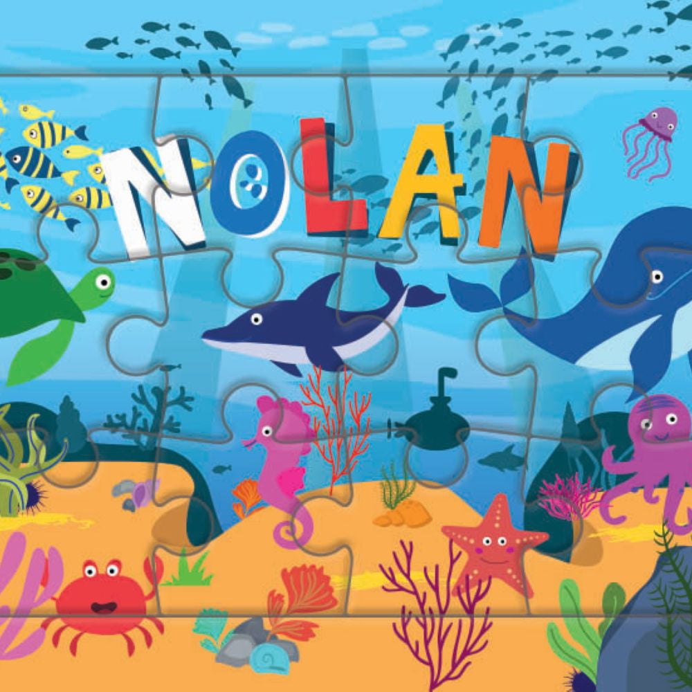 Puzzle 1er âge "Le Puzzle de ton Prénom" Nolan