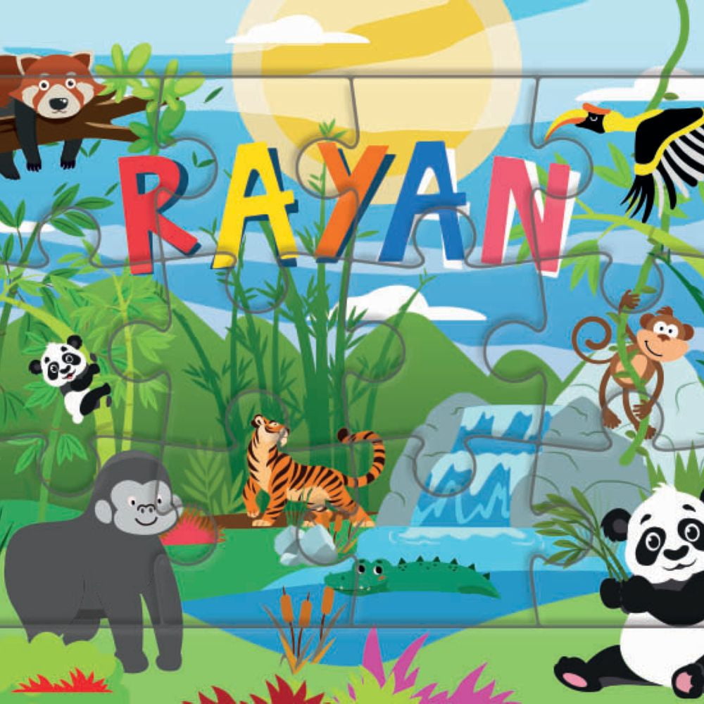 Puzzle 1er âge "Le Puzzle de ton Prénom" Rayan