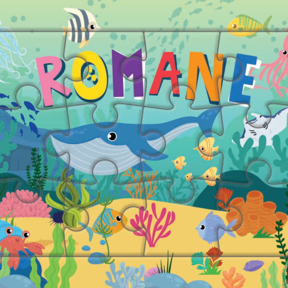 Puzzle 1er âge "Le Puzzle de ton Prénom" Romane