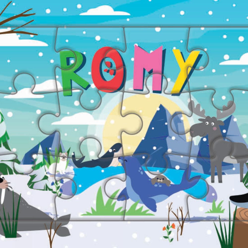 Puzzle 1er âge "Le Puzzle de ton Prénom" Romy