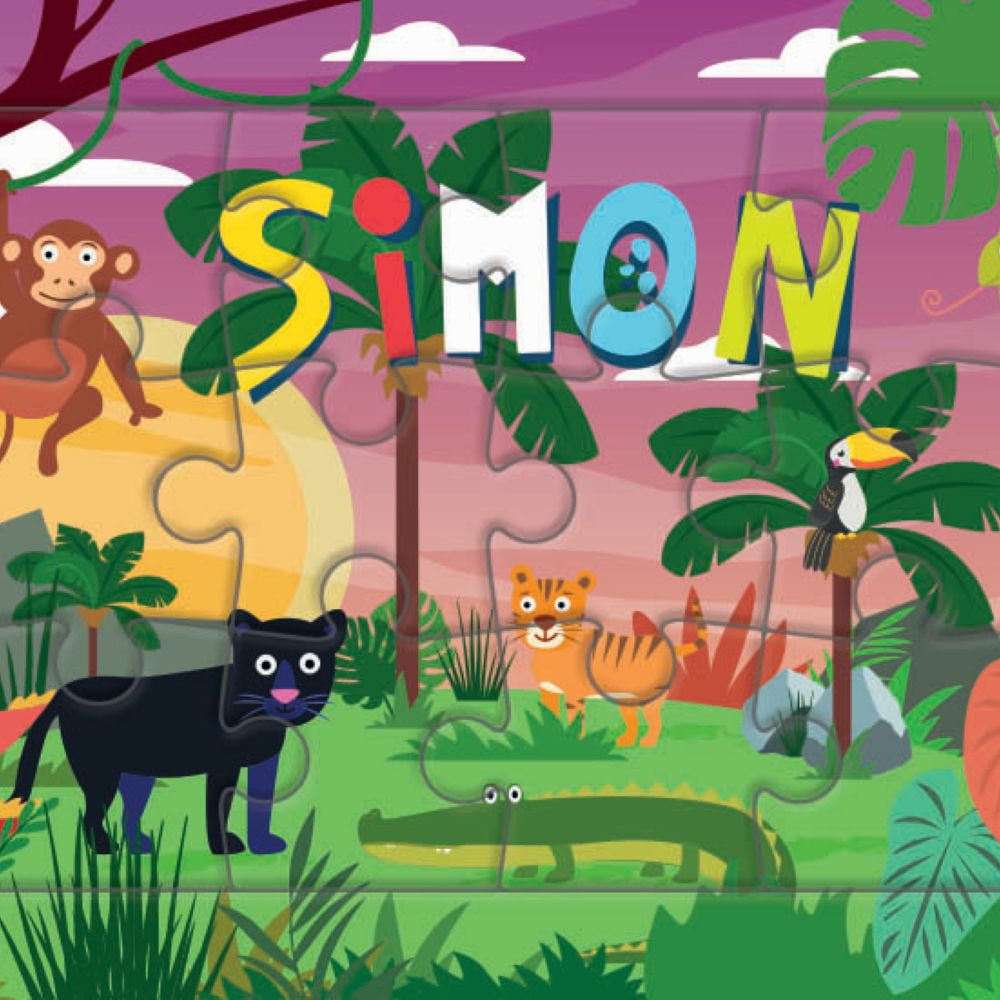 Puzzle 1er âge "Le Puzzle de ton Prénom" Simon