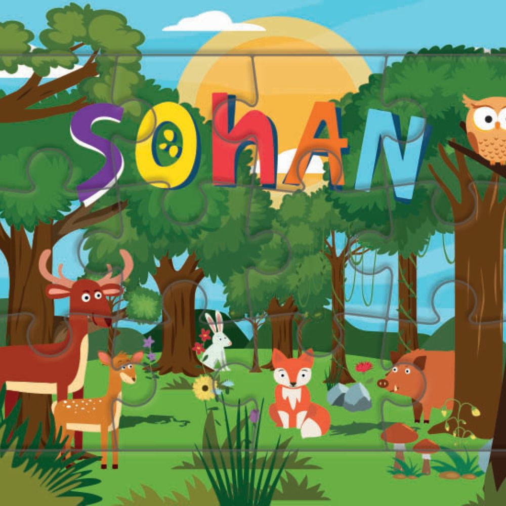 Puzzle 1er âge "Le Puzzle de ton Prénom" Sohan