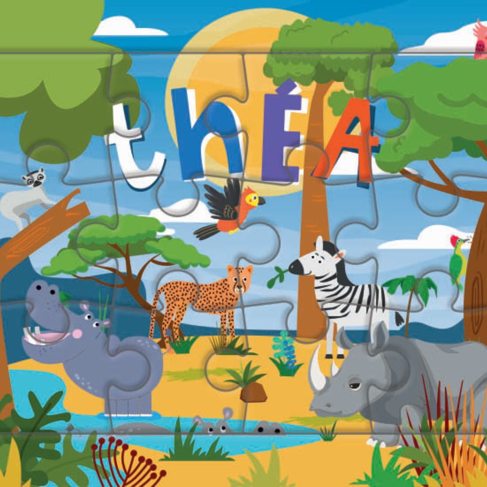 Puzzle 1er âge "Le Puzzle de ton Prénom" Théa