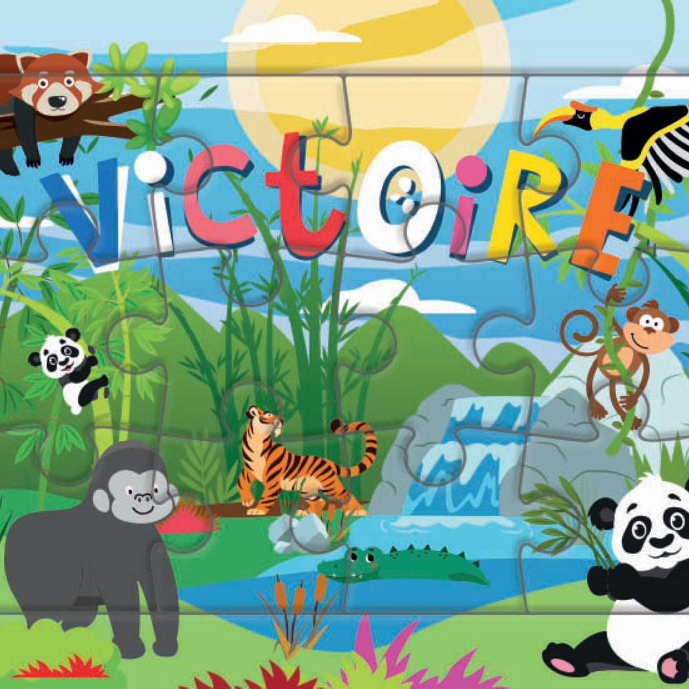 Puzzle 1er âge "Le Puzzle de ton Prénom" Victoire