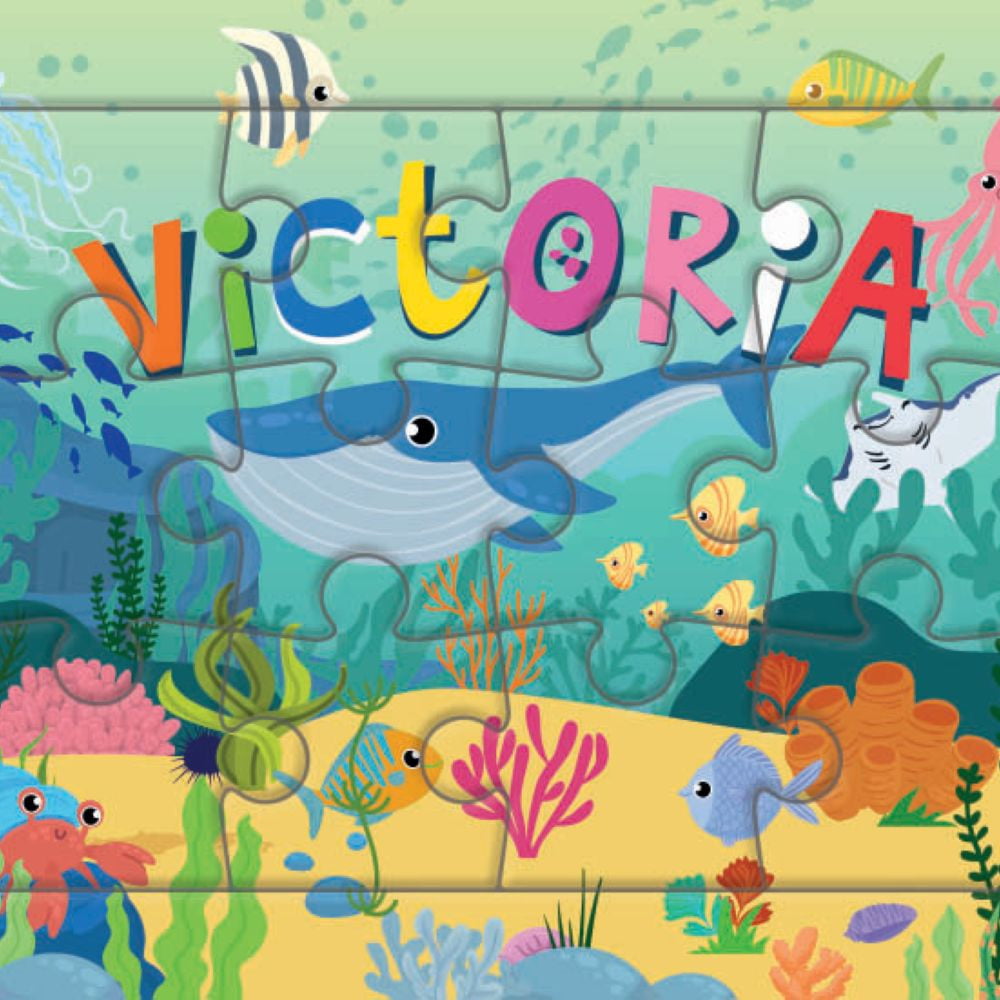 Puzzle 1er âge "Le Puzzle de ton Prénom" Victoria