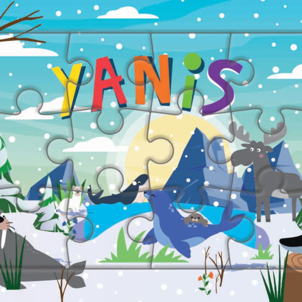 Puzzle 1er âge "Le Puzzle de ton Prénom" Yanis