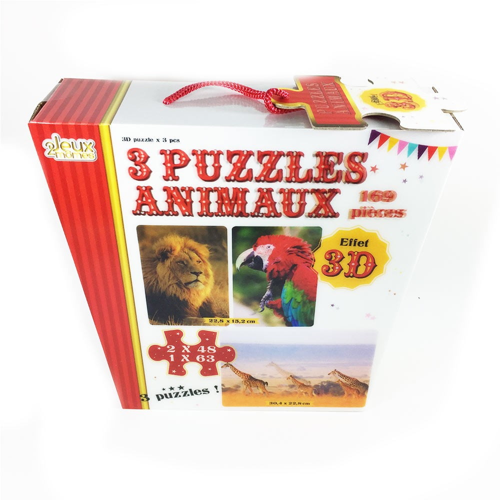 Puzzle 3D 3 en 1 Lion