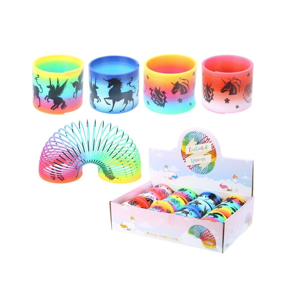 Ressort magique Licorne 4 couleurs