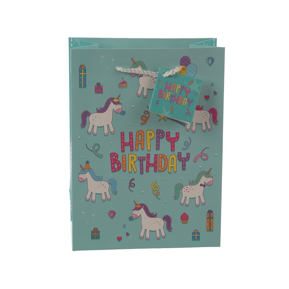 Sac cadeau Licorne Médium
