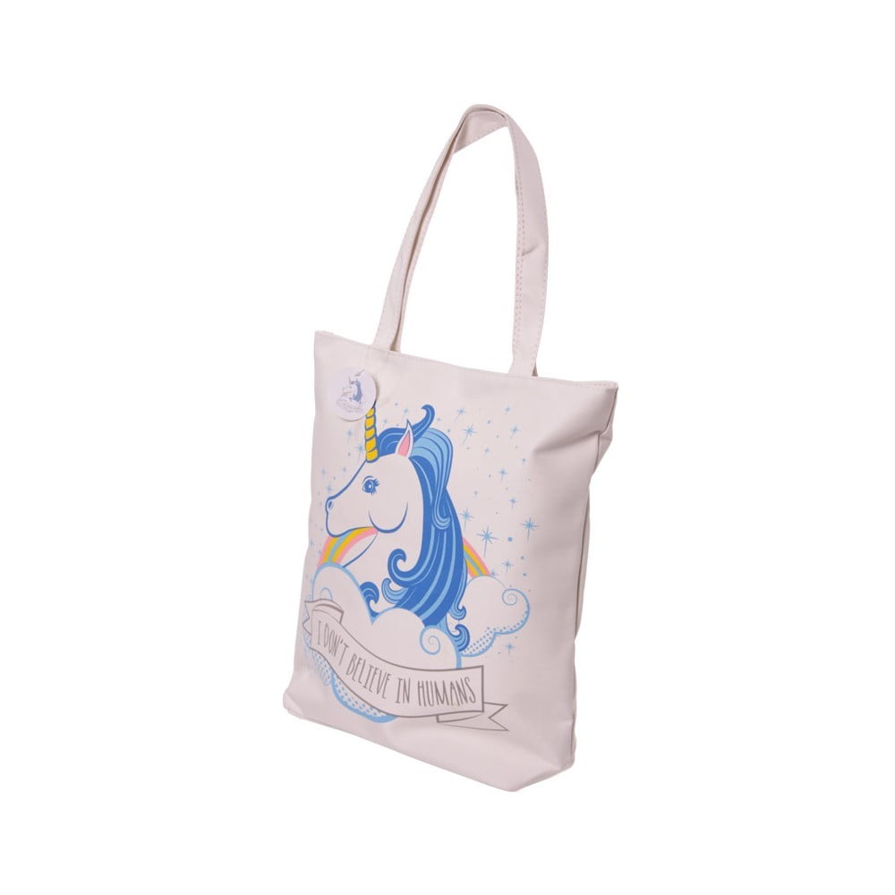 Sac en coton Licorne fermeture éclair