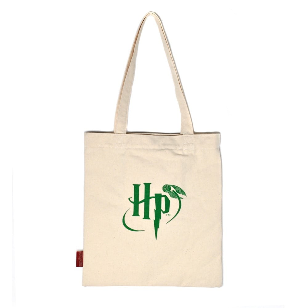 Sac Shopping en toile Harry Potter Slytherin