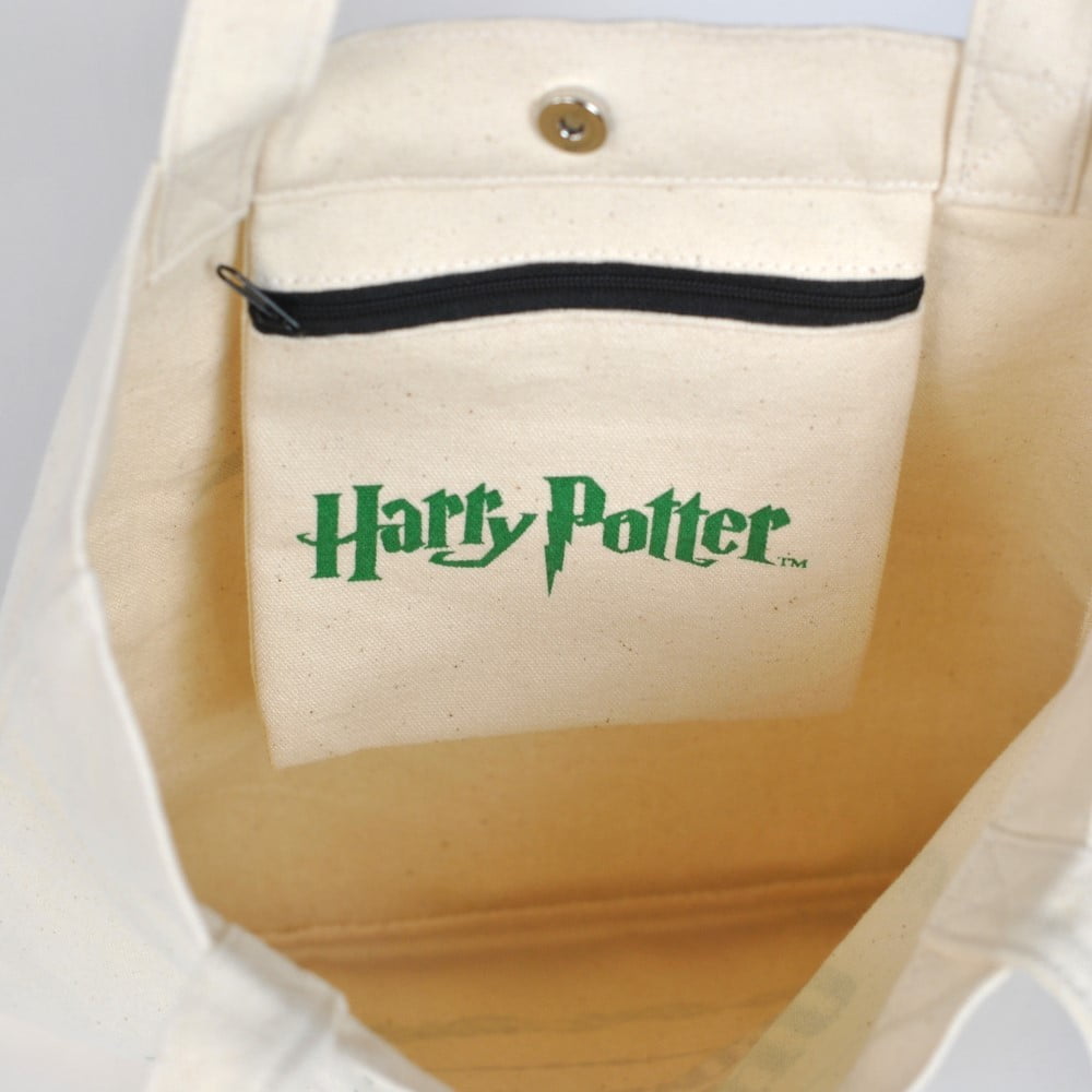 Sac Shopping en toile Harry Potter Slytherin