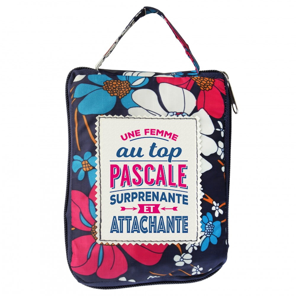 Sac shopping pliable Prénom Pascale