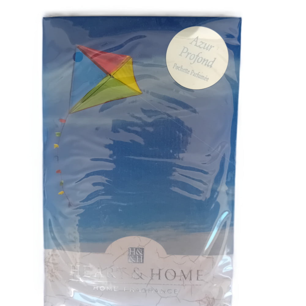 Sachet pochette parfumée Heart & Home parfum Azur profond