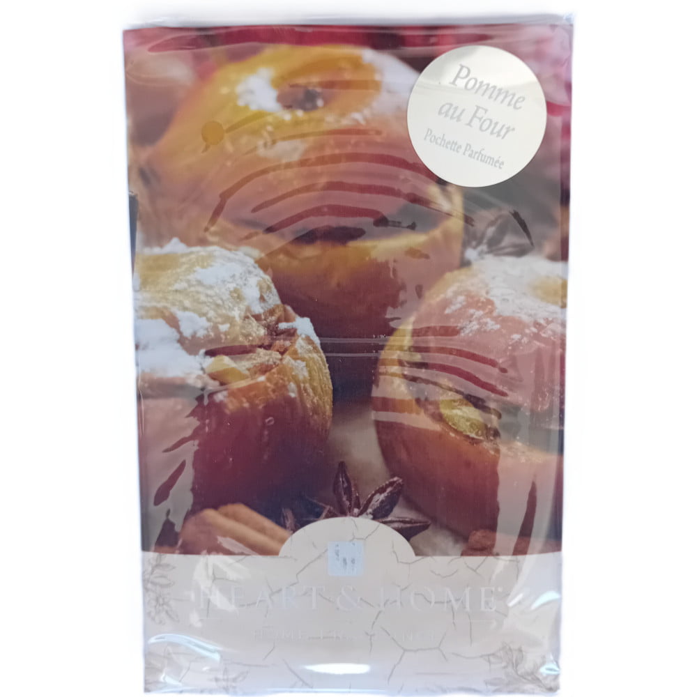 Sachet pochette parfumée Heart & Home parfum Pommes au four