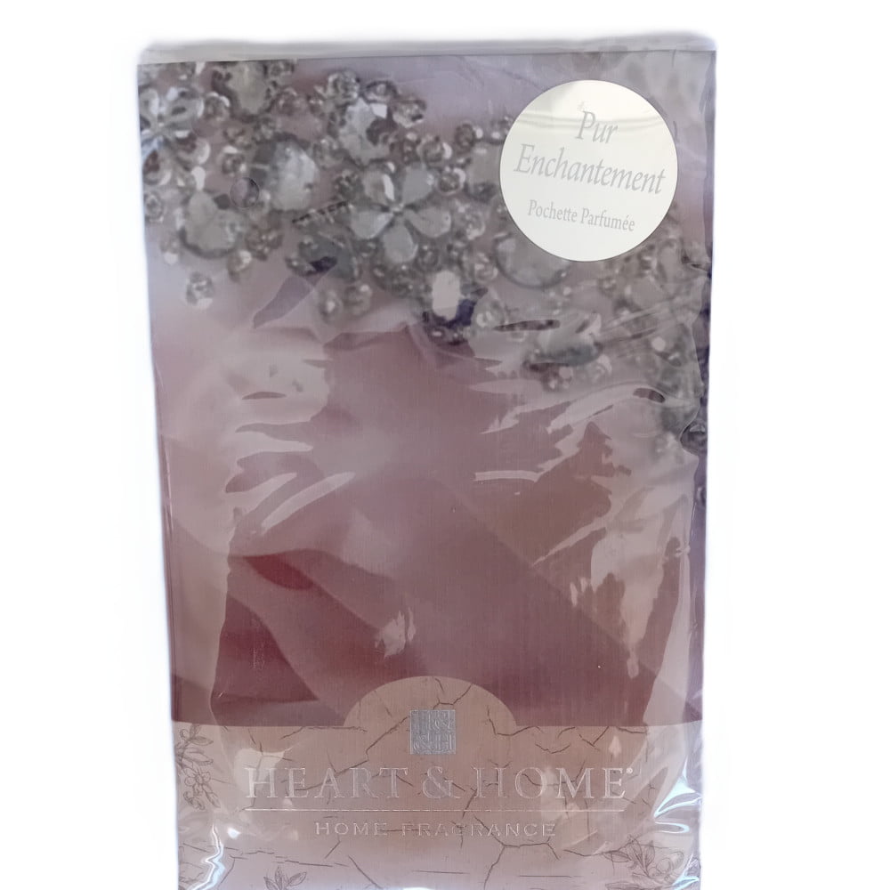 Sachet pochette parfumée Heart & Home parfum Pur enchantement