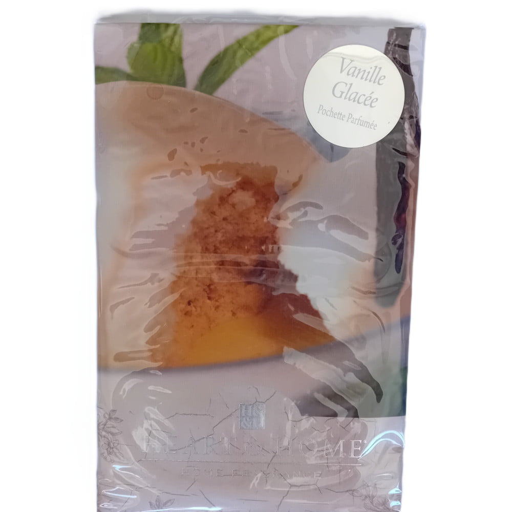 Sachet pochette parfumée Heart & Home parfum Vanille glacée
