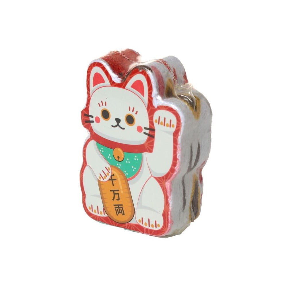 Serviette de voyage Maneki Neko rouge