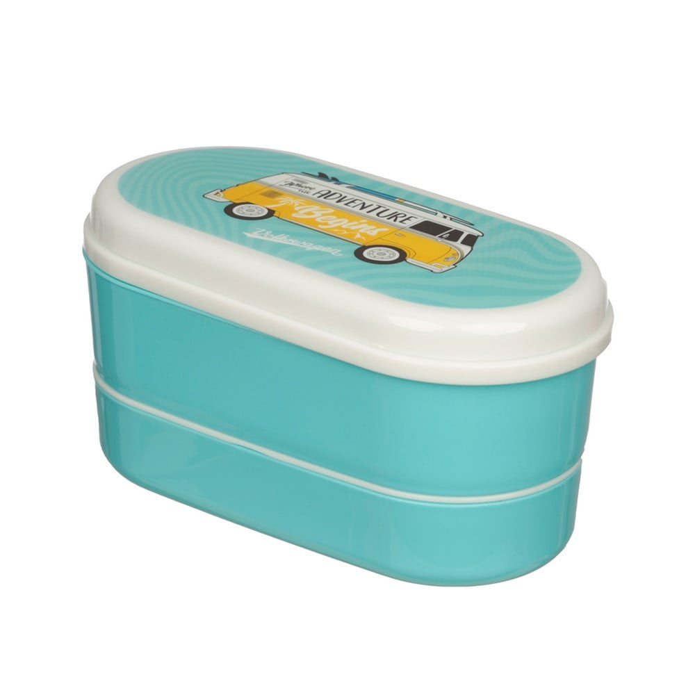 Set boîtes repas Bento VW bleu