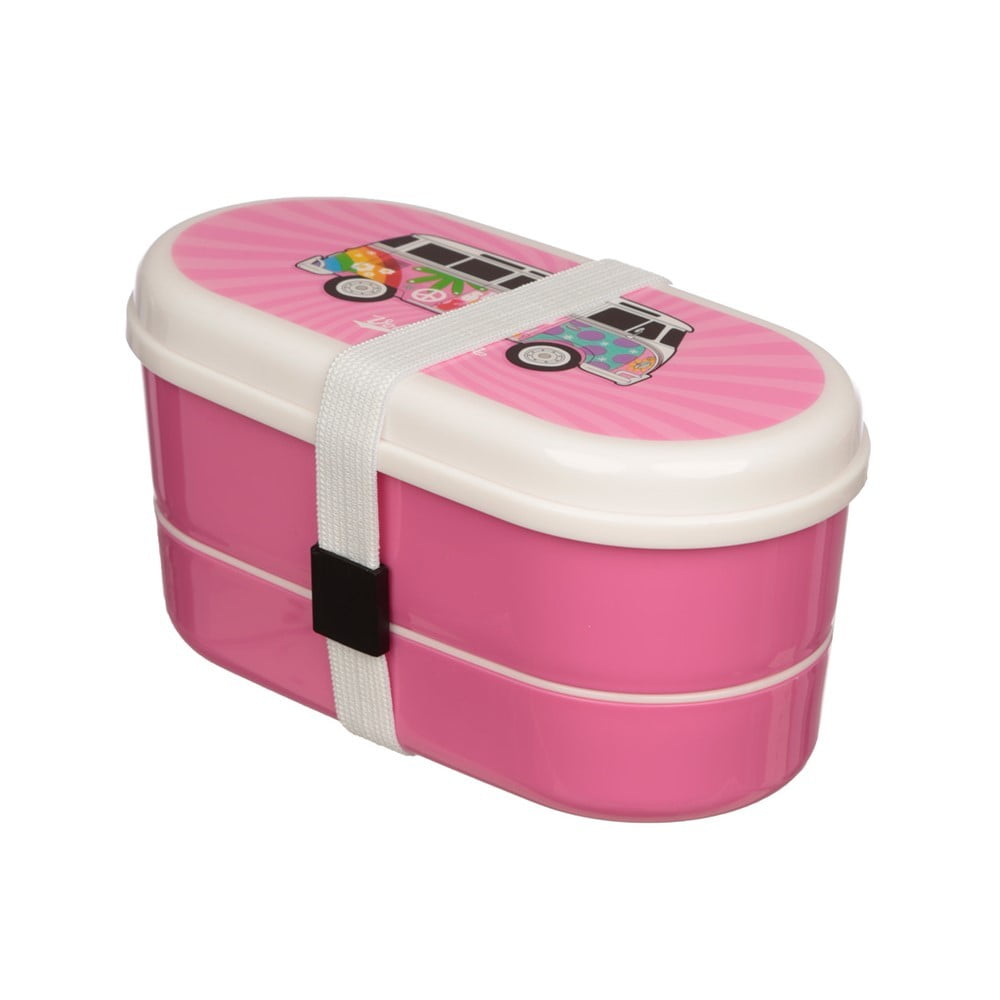 Set boîtes repas Bento VW rose