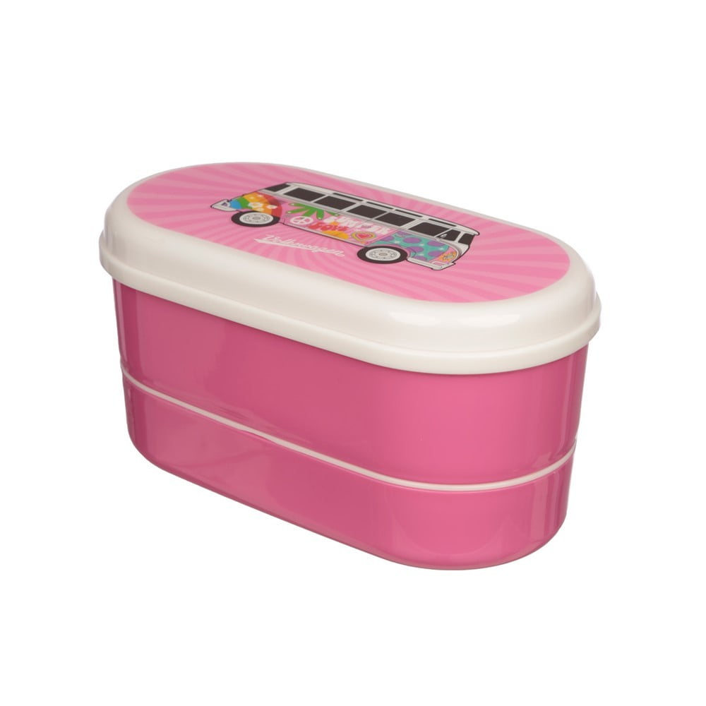 Set boîtes repas Bento VW rose