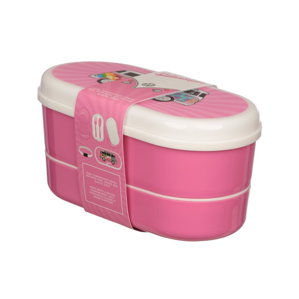 Set boîtes repas Bento VW rose