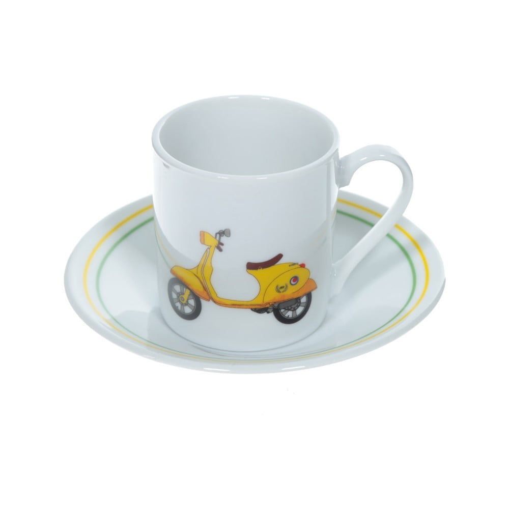 Set de 2 tasses scooter