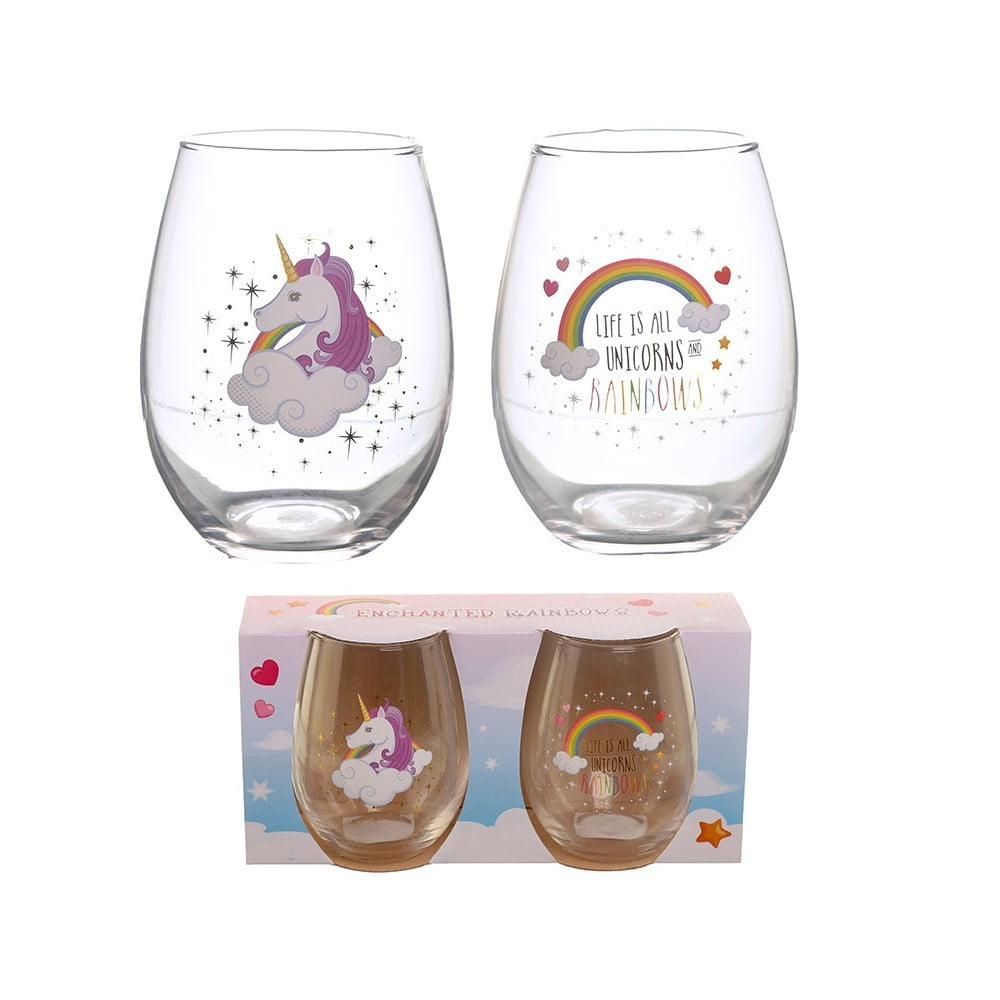 2 verres Licorne