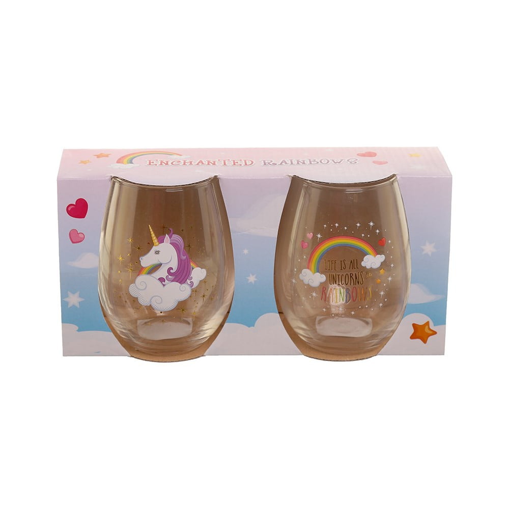 2 verres Licorne