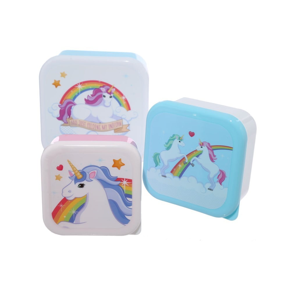 Set de 3 boîtes gigognes Licorne