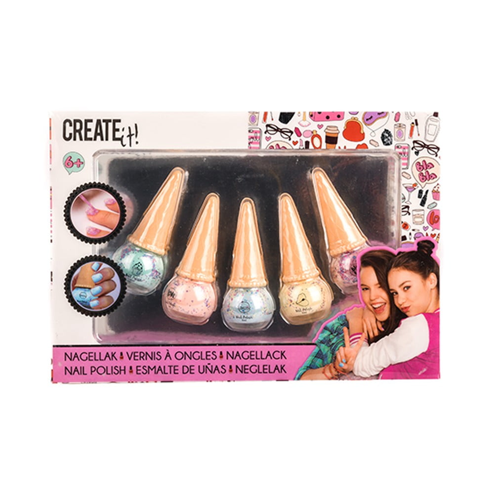 Set de 5 vernis à ongles