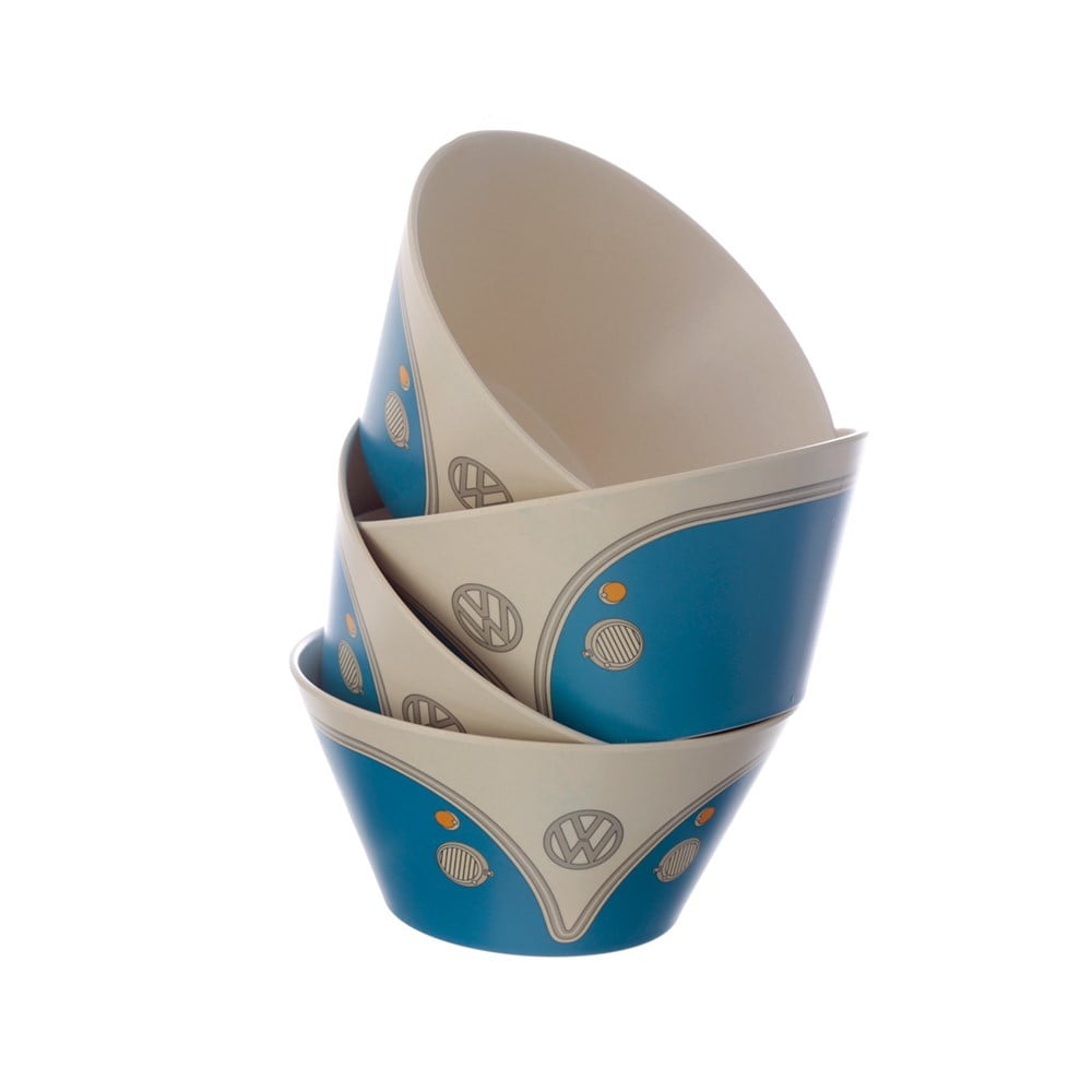 Set de bols VW Combi bleu