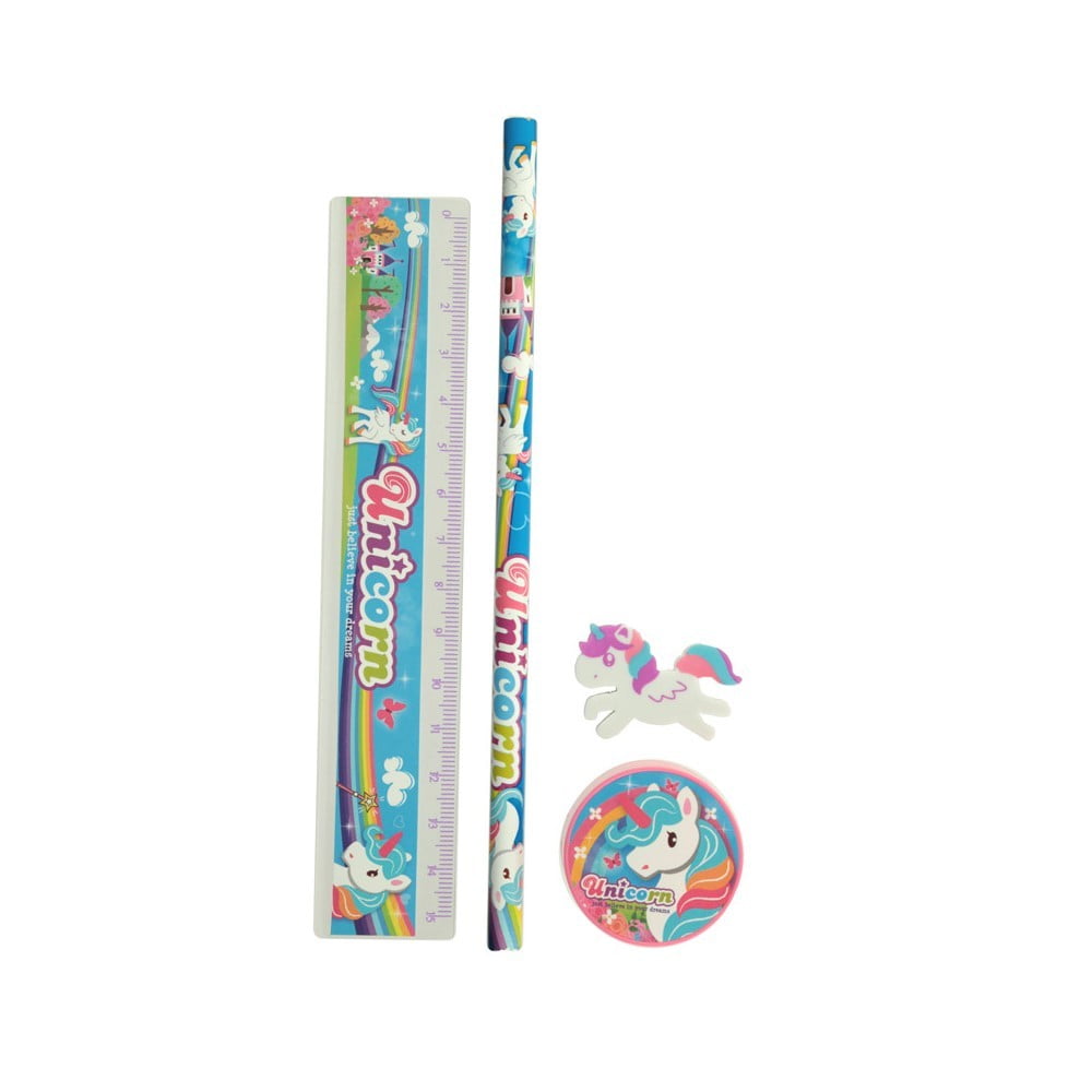 Set de papeterie Licorne tendre
