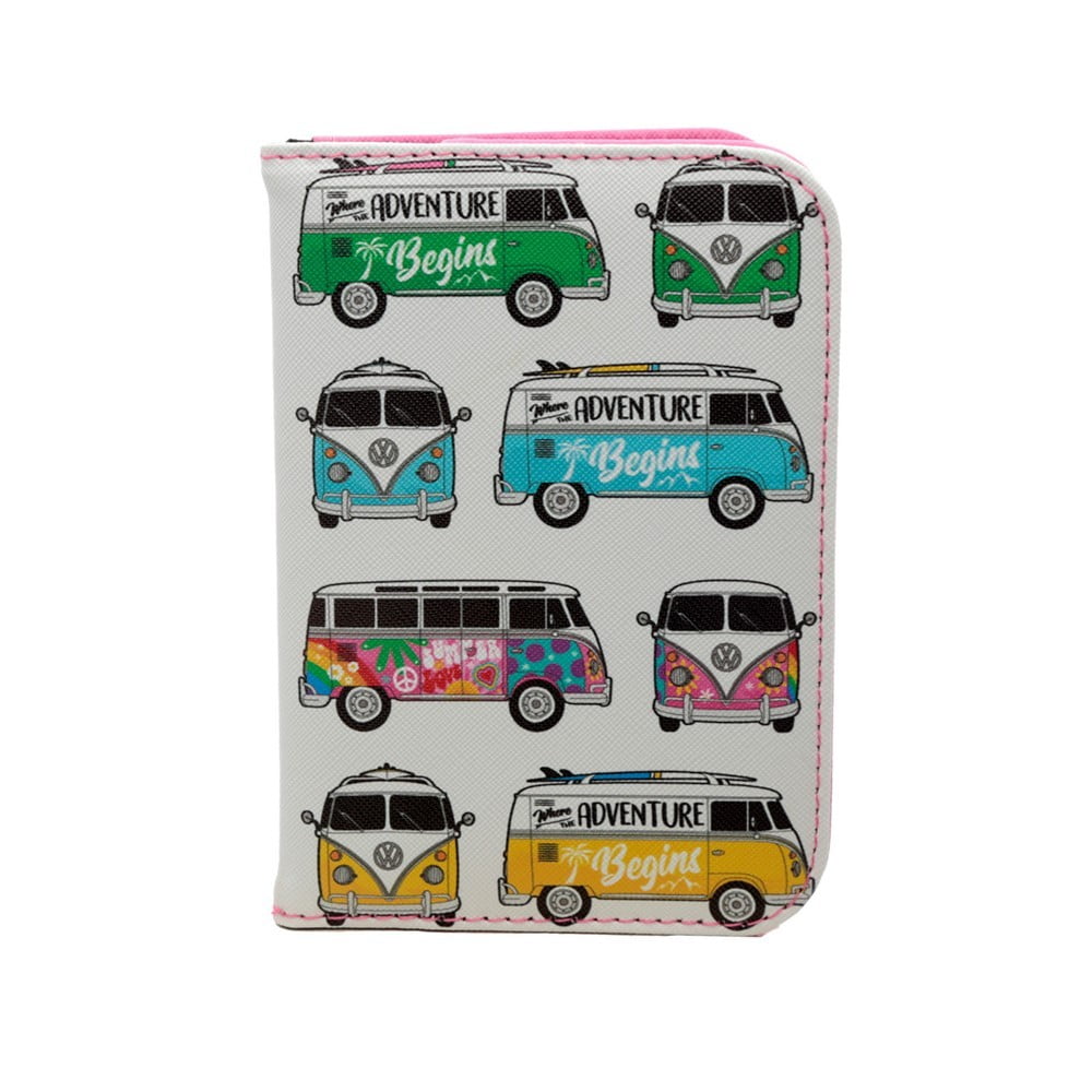 Set étui passeport et étiquette à bagages VW