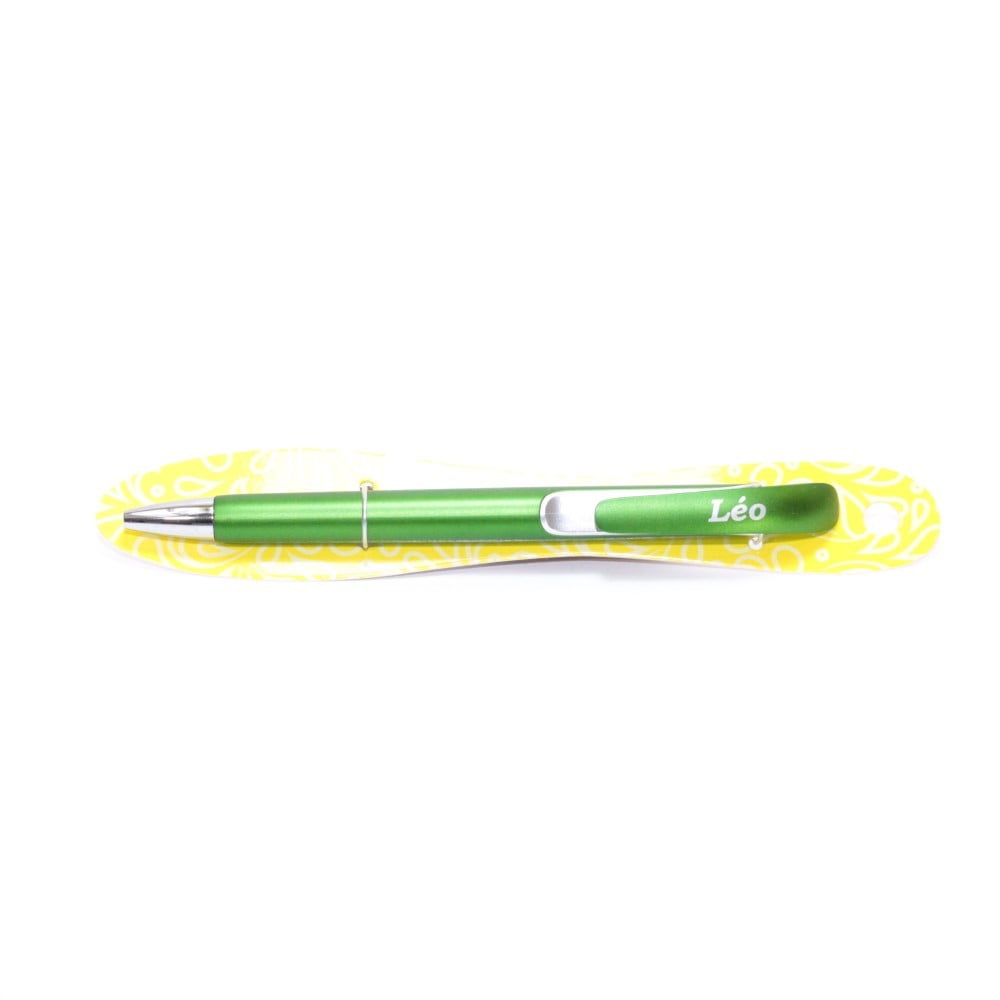 Stylo bille rétractable Prénom Léo