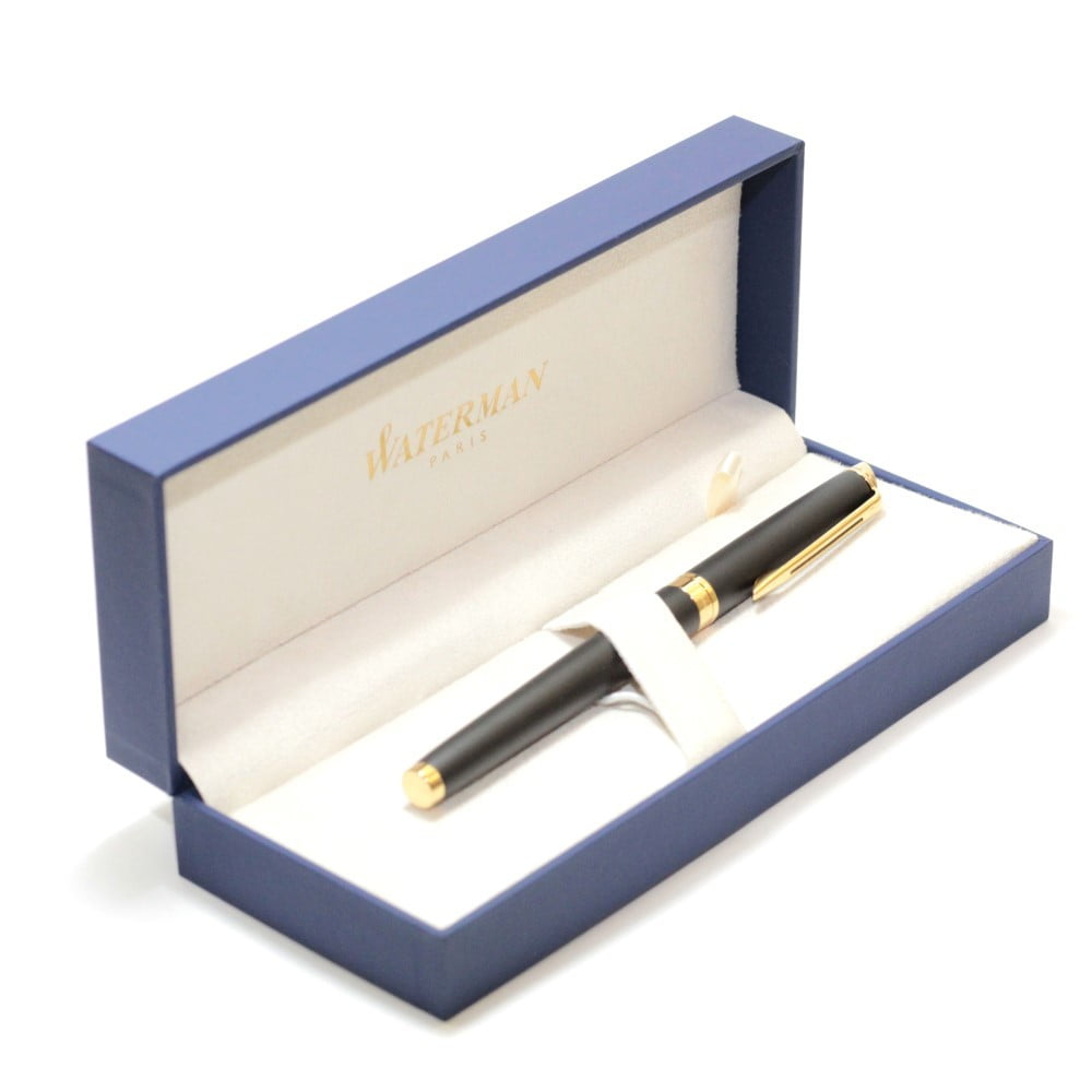 Stylo plume Waterman Noir et or