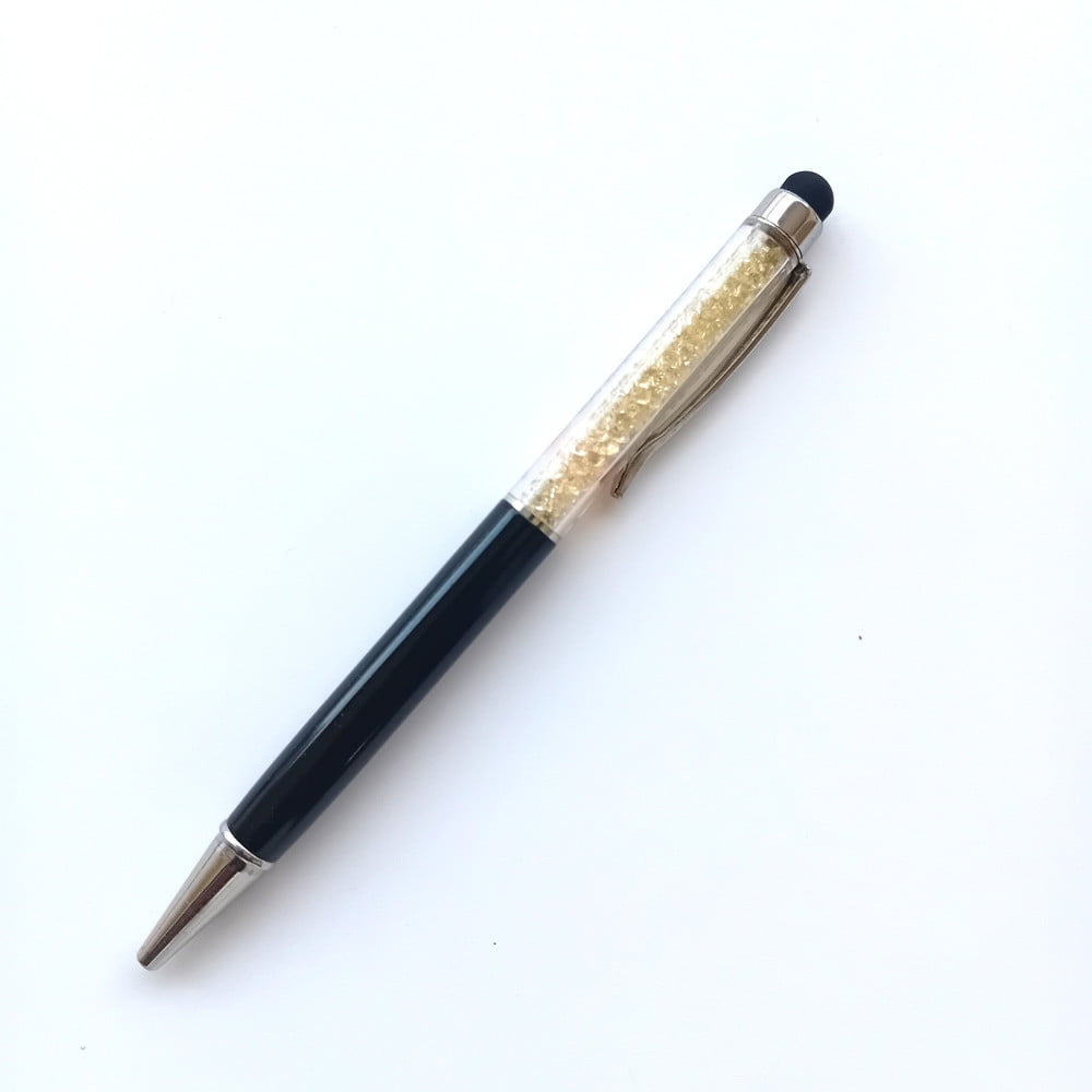 Stylo strass avec stylet Marseille Noir