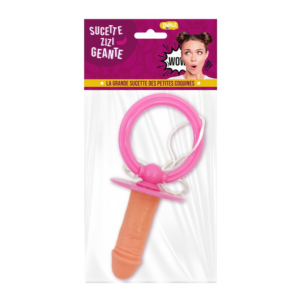 Sucette géante zizi DUDULE