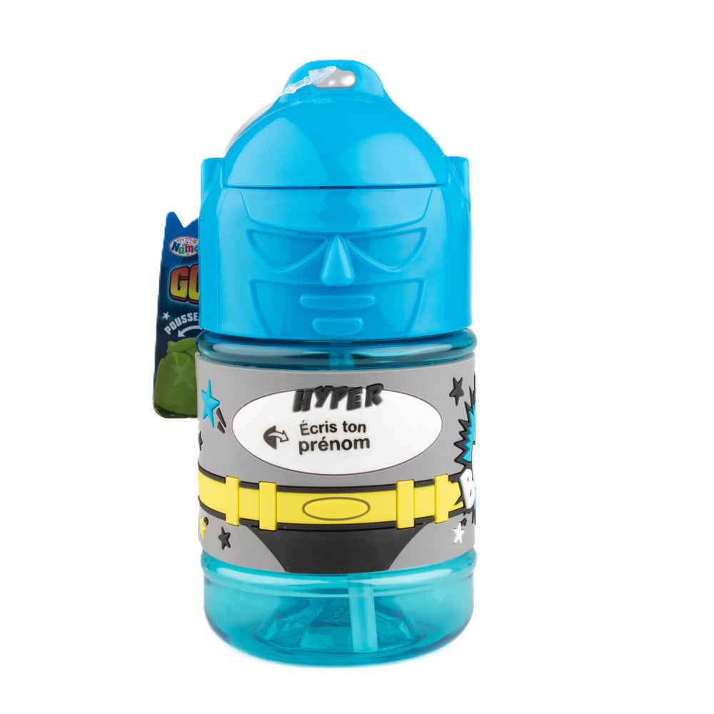 Super gourde personnalisable bleue Hyper